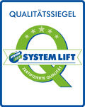 Systemlift qualitätssiegel